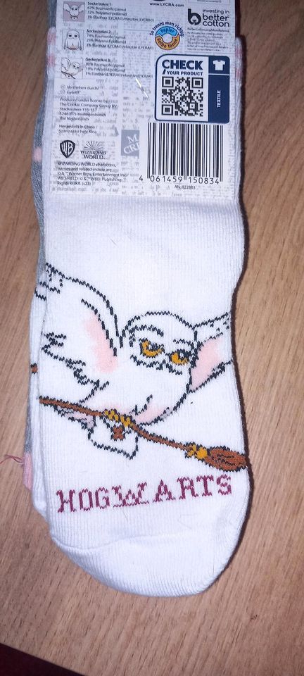 Harry Potter Mädchen Socken Gr.23-26 in Brachttal