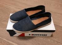 Peckott Espadrilles dunkelblau Gr. 38 echtes Leder neuwertig Hamburg - Bergedorf Vorschau