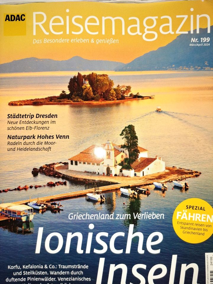 ADAC Reisemagazin April/2024 Ionische Inseln Griechenland Dresden in Hamm