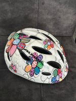 Fahrrad Helm für Kinder in Bunt mit Blumen Hessen - Offenbach Vorschau