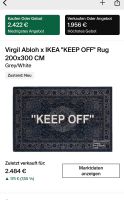 Virgil Abloh x Ikea Keep Off Rug Teppich München - Altstadt-Lehel Vorschau