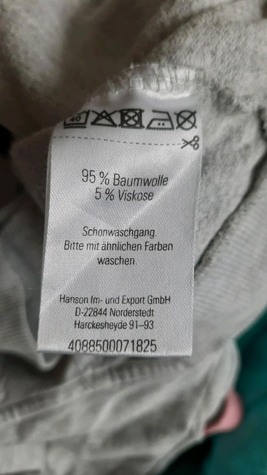 Sweatshirtjacke Grau kurz mit Kapuze Gr. S in Bad Säckingen