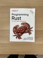 Programming Rust Fachbuch Hessen - Hofheim am Taunus Vorschau