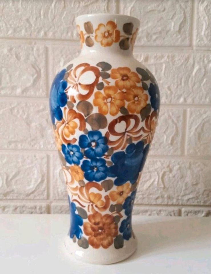 Vase Blumen Blumenvase Deko Retro Keramik in Bad Gandersheim