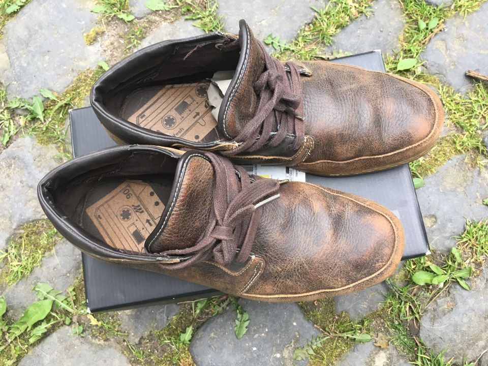 Lederschuhe braun Gr. 43 in Linden