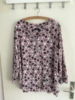 Bluse, Langarm, Schlupf, Gr. 46, Via Appia Due, rosa, grau Hannover - Ahlem-Badenstedt-Davenstedt Vorschau