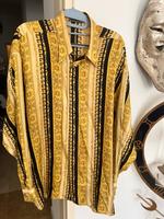 Gianni Versace V2 Vintage 90s Hemd Seide Muster Creme Gold XL München - Altstadt-Lehel Vorschau
