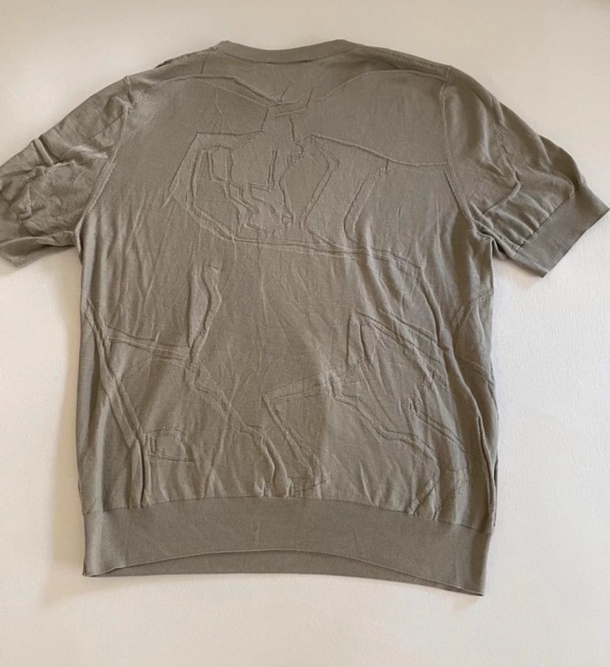 Hermès T-Shirt Gr.L ,100 % Baumwolle, grau- beige in Eberstadt