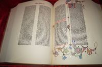 Gutenberg Bibel 2 Bände, Folio! RAR Bayern - Pocking Vorschau