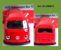 *DBM-9* 1972 Volkswagen Bus T2 - 1:60, Rot / Stk. = 5,00 Euro Güstrow - Landkreis - Güstrow Vorschau