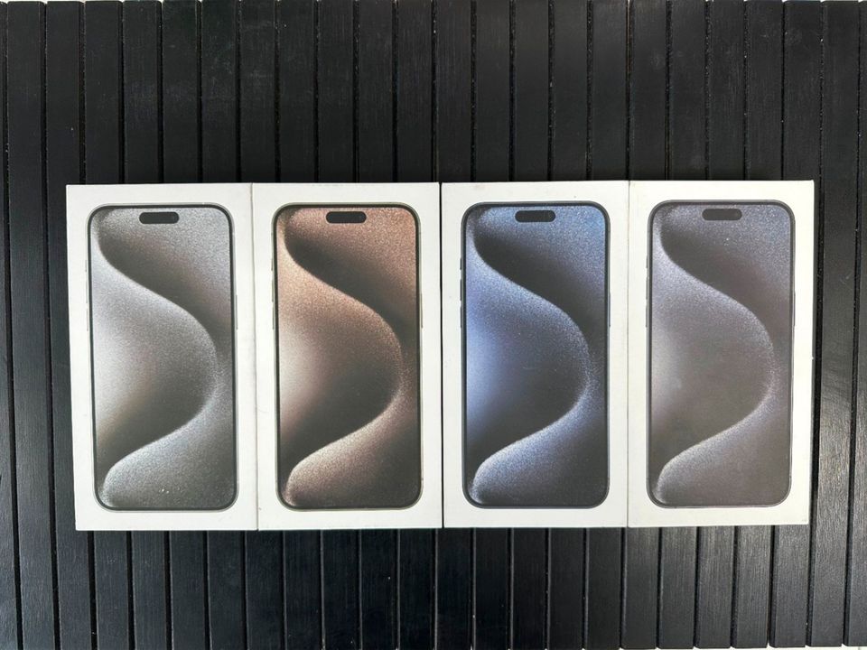 iPhone 15 PRO MAX / 256GB / ALLE FARBEN / NEU & VERSIEGELT / OVP / RECHNUNG in Wuppertal