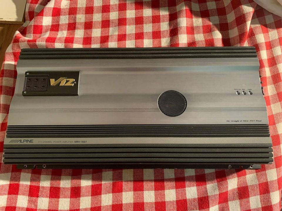 Alpine V12 MRV1507 Verstärker Car Hifi MRV 1507 in Hessen Lich
