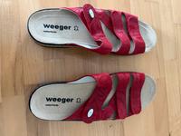 Weeger Damen Pantolette mit Wechselfussbett Gr. 41 Hessen - Kiedrich Vorschau