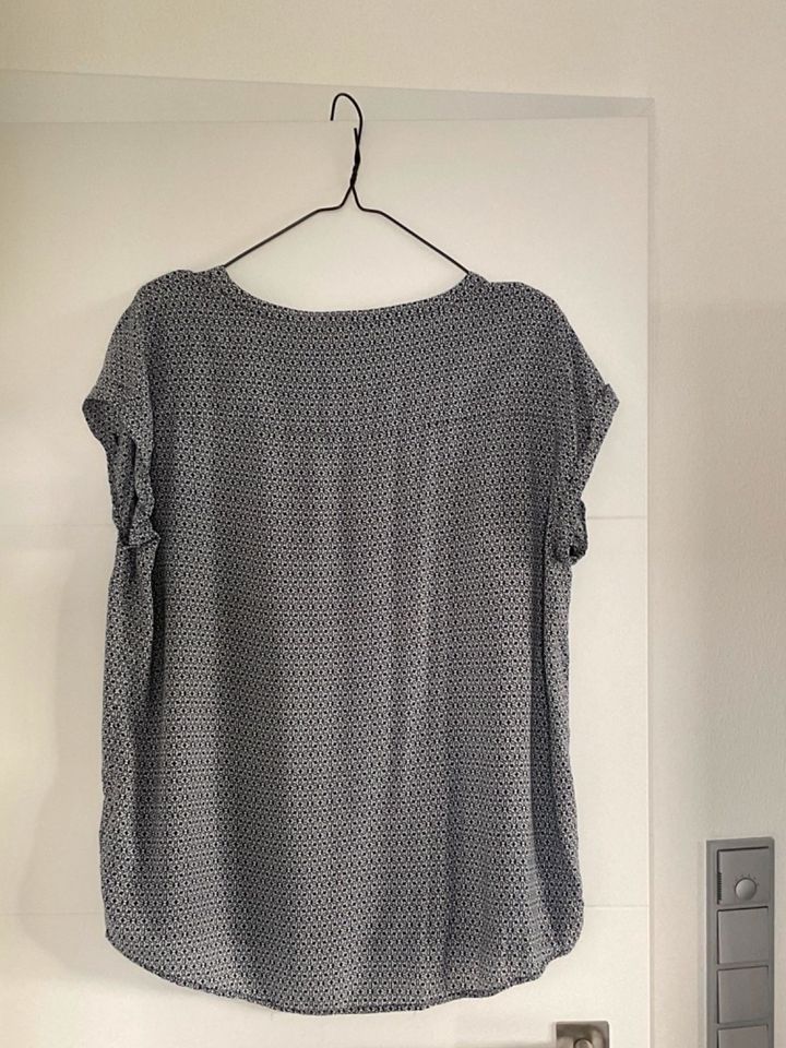 Bluse Tom Tailor Größe 44 Henley Kurzarm in Taufkirchen Vils