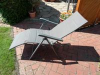 Relax-Stuhl, zusammenklappbar, grau Niedersachsen - Uetze Vorschau