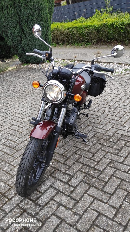 Royal Enfield Meteor 350 Classic Neuwertig Tüv NEU inzahlung pkw in Greven