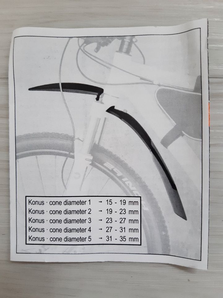 SKS Mountainbike Shockboard für Vorderrad ,Cube, Stevens, usw in Petershagen