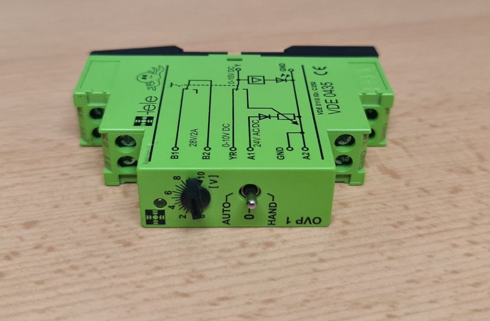 Tele OVP1 24 V/AC/DC 0 - 10V Koppelrelais 24 V/DC, 24 V/AC in Schwäbisch Gmünd