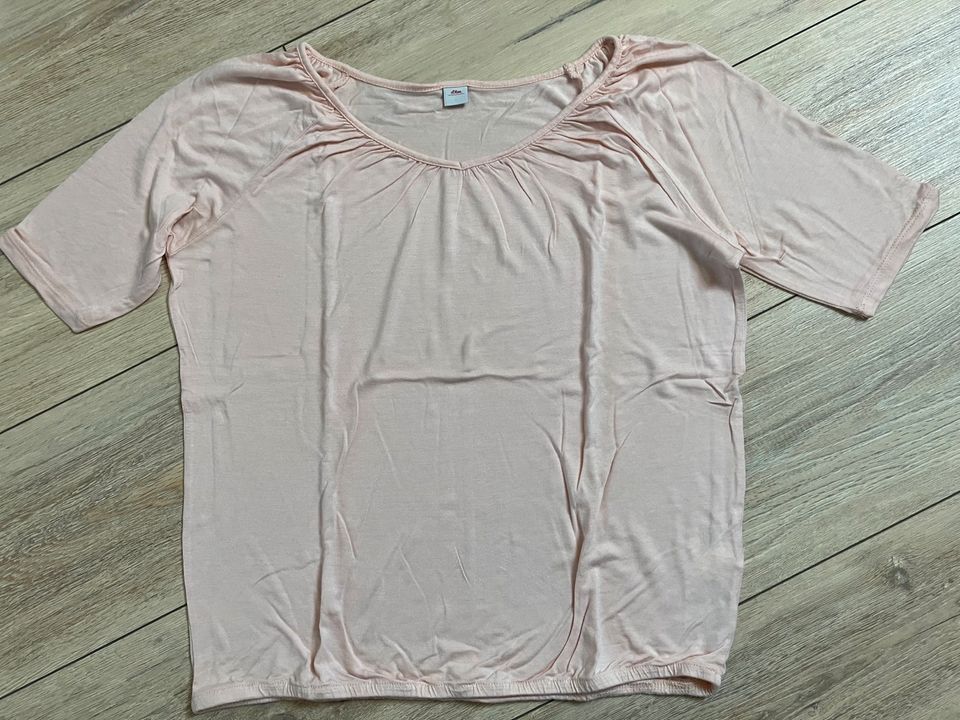 Verschiedene Shirt T-Shirt Kurzarm s.Oliver Gr. 34 / 36 in Freigericht