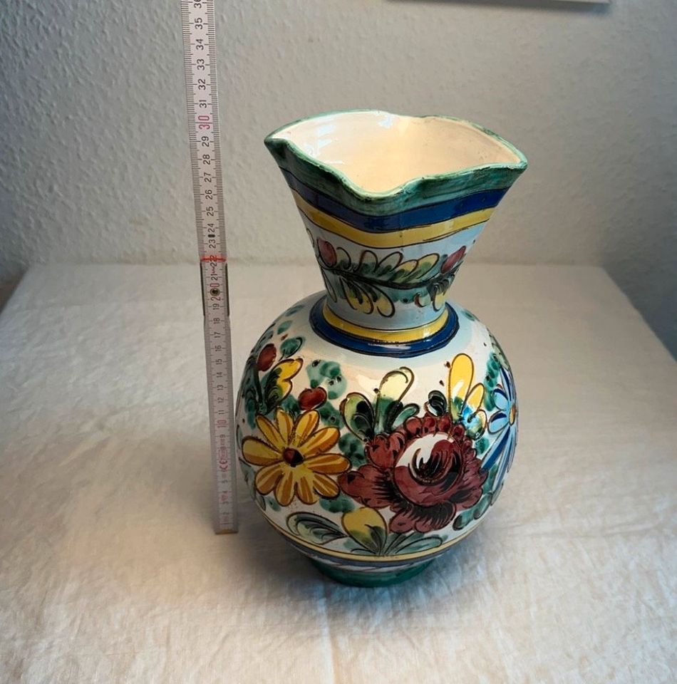 Handgemalte italienische Vase in Hannover