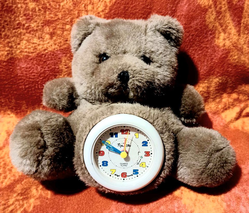 Teddybär,  Teddybär Bär , Uhr in Großhabersdorf