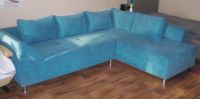 Sehr schönes Bonell-Federkern Ecksofa/Couch Farbe Türkis Dortmund - Hacheney Vorschau