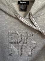 DKNY Hoodie Kleid / Oversize Hoodie – hellgrau Gr. XL Hessen - Darmstadt Vorschau