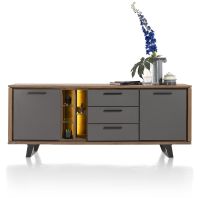 Habufa Cubo Sideboard | LED Beleuchtung | Eiche | 180cm | 45505 Duisburg - Duisburg-Mitte Vorschau