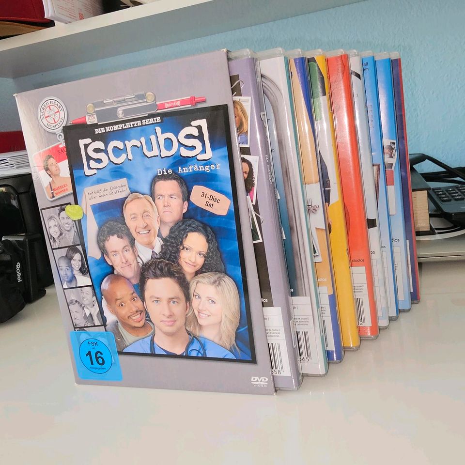 Scrubs DVD KOMPLETTPAKET in Heilbronn