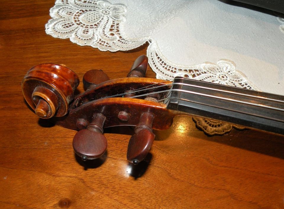 Violine vermutlich Cremoneser Geige Officina Mauro Lucini in Neustadt b.Coburg