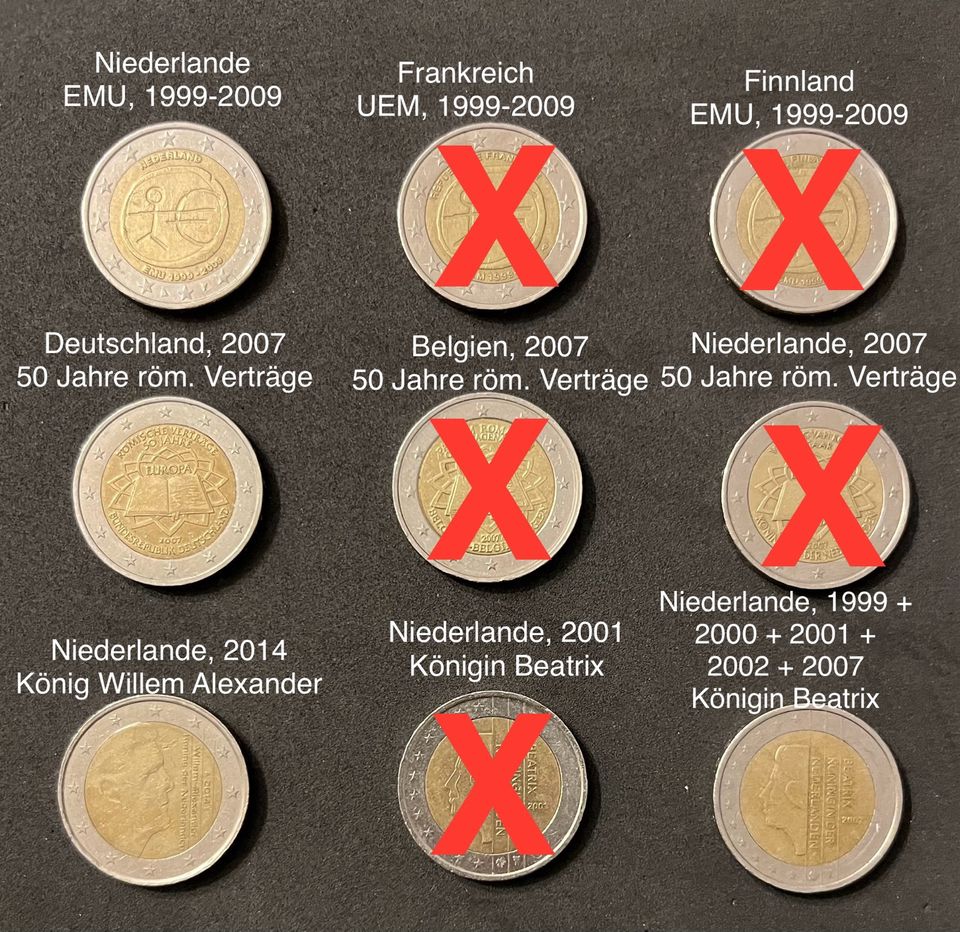 2-Euro-Münzen in Syke