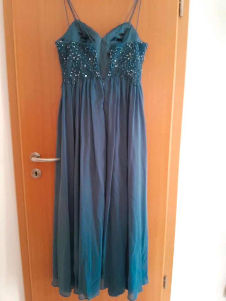 Festliches Kleid Gr. 36 blau Abiball Schulabschluss Hochzeit TOP! in Mettingen