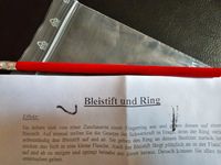 Bleistift und Ring, Zaubertrick mit einem Bleistift Bayern - Heilsbronn Vorschau