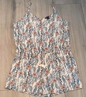 Jumpsuit 40 bunt Esmara Leinen Blumen Muster Hessen - Heusenstamm Vorschau