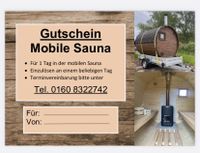 Gutscheine für Mobile Sauna oder Hot Tub Whirlpool Bayern - Burgoberbach Vorschau