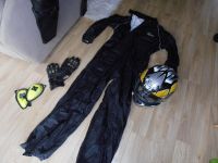 Motorrad-Allwetter- und Regenoverall, schwarz, NP 70 € Thüringen - Saalfeld (Saale) Vorschau