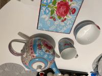 Pip Studio Teekanne, Teetasse, Schale und Servietten blau Nordrhein-Westfalen - Freudenberg Vorschau