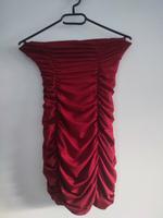 SHEIN weinrotes Kleid schulterfrei + ärmellos & kurz Berlin - Tempelhof Vorschau