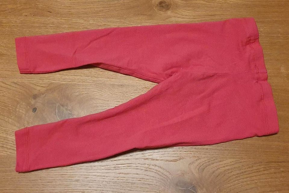 Kleid mit passender Leggings / Oberteil / Größe 86-92 / rosa pink in Berlin