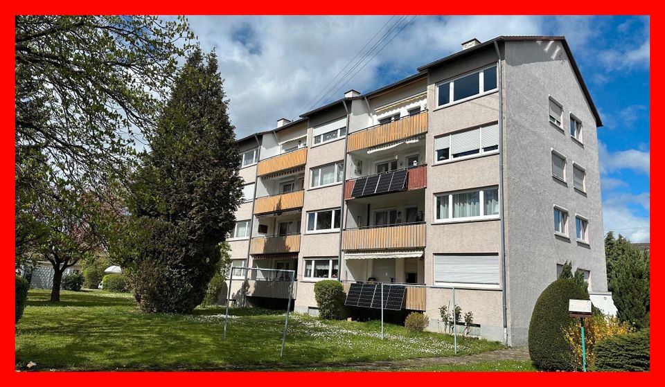 Schön geschnittene 3-Zimmer-Wohnung in Feldrandnähe in Ludwigsburg