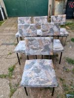 Stühle gepolstert mit Metallrahmen Thüringen - Bürgel Vorschau