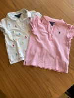 Ralph Lauren Poloshirts weiß rosa 116 6 Jahre Neuhausen-Nymphenburg - Nymphenburg Vorschau