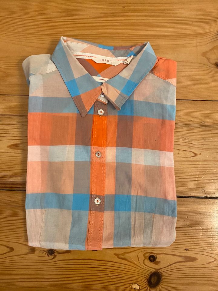 Karierte Esprit-Bluse orange-hellblau Gr. 34 in Berlin - Spandau | eBay  Kleinanzeigen ist jetzt Kleinanzeigen