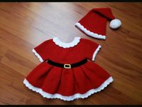 Baby Weihnachtsoutfit, Baby Weihnachten gehäkelt *handmade* Hessen - Maintal Vorschau