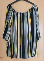 Bluse/Tunika gestreift maxi blue Gr. 46 Viskose Hessen - Eppertshausen Vorschau
