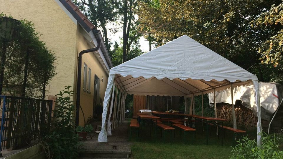 Festzelt Partyzelt 4 m x 10 m Verleih in Buch