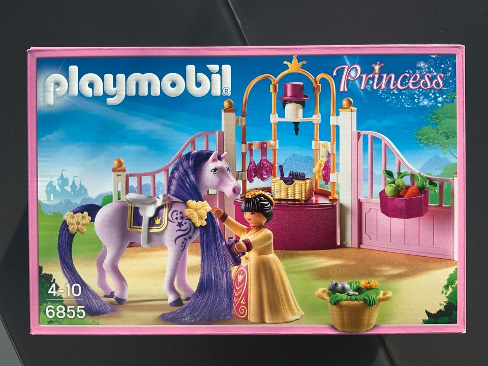 6855 Playmobil Princess Pferd Prinzessin Reiterin Pferdestall in Hirschaid