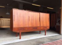 60er Danish Teak Sideboard Mid Century Kommode Barschrank 50er Östliche Vorstadt - Peterswerder Vorschau