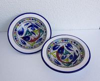 Geschirr handgetöpfert Keramik Teller Schüsseln Set Töpferware Brandenburg - Cottbus Vorschau
