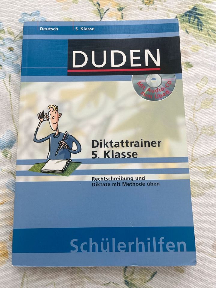 Duden - Diktattrainer 5. Klasse - Schülerhilfe - inkl. CD in Magdeburg